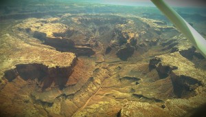 Collapsed Slat dome - Canyon Lands, Utah